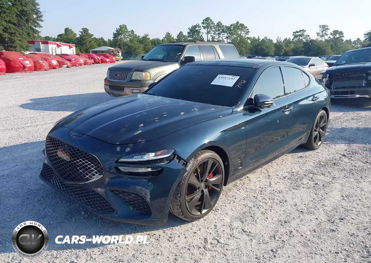 2022 Genesis G70 3.3T Rwd VIN:KMTG54TE6NU096264 - 2