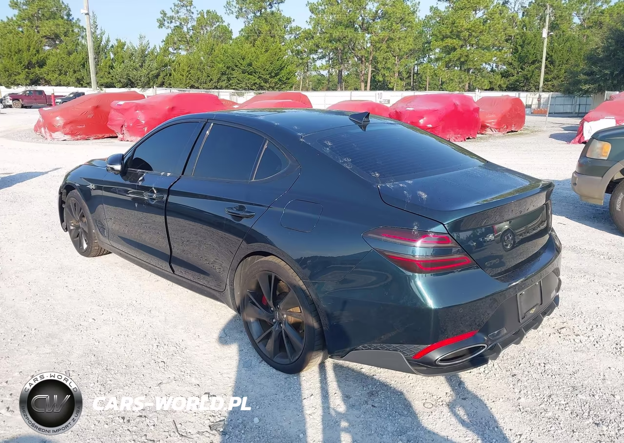 2022 Genesis G70 3.3T Rwd VIN:KMTG54TE6NU096264 - 3