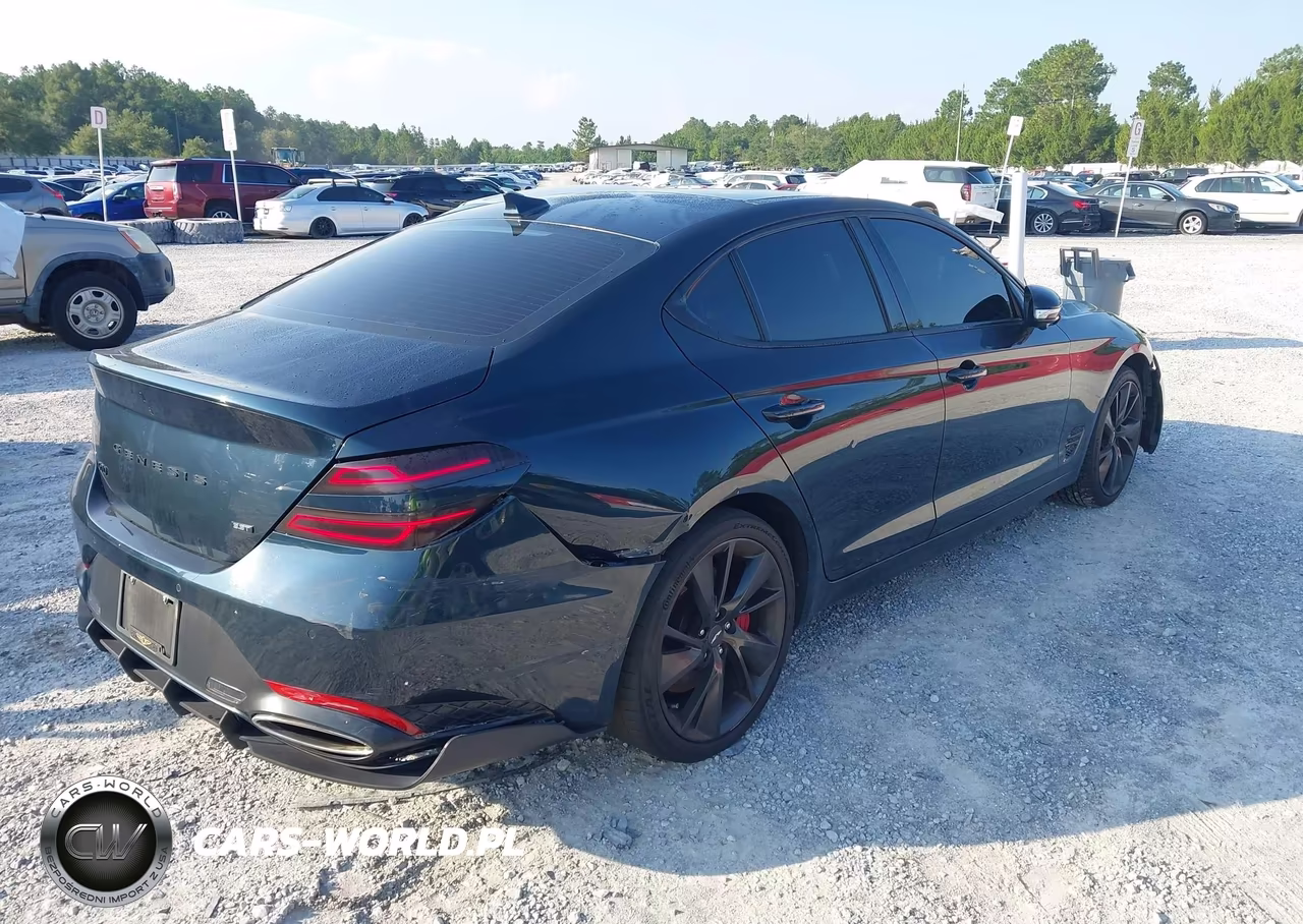 2022 Genesis G70 3.3T Rwd VIN:KMTG54TE6NU096264 - 4