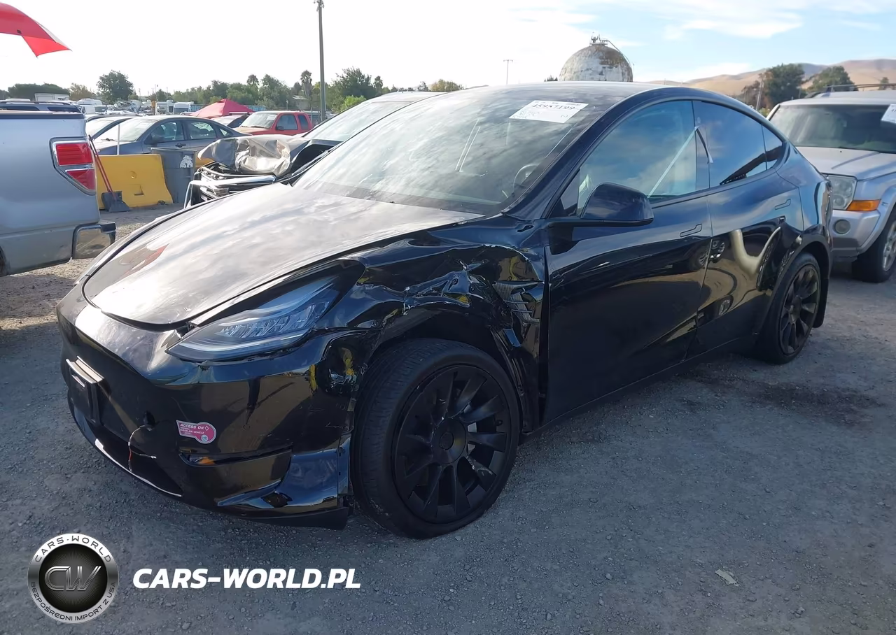 2021 Tesla Model Y Long Range Dual Motor All-Wheel Drive VIN:5YJYGAEE9MF296734 - 2