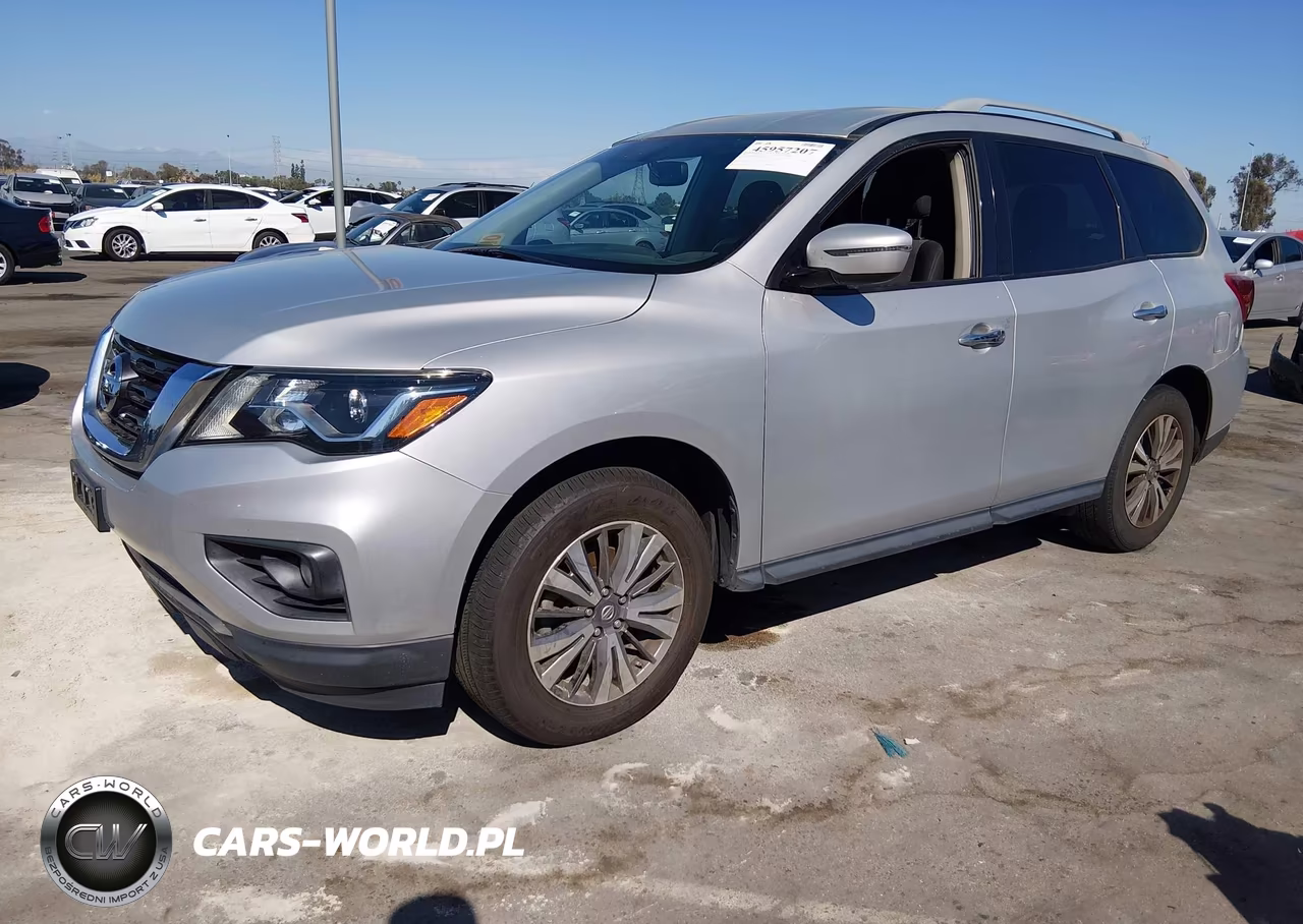 2019 Nissan Pathfinder Sv VIN:5N1DR2MM9KC605177 - 2