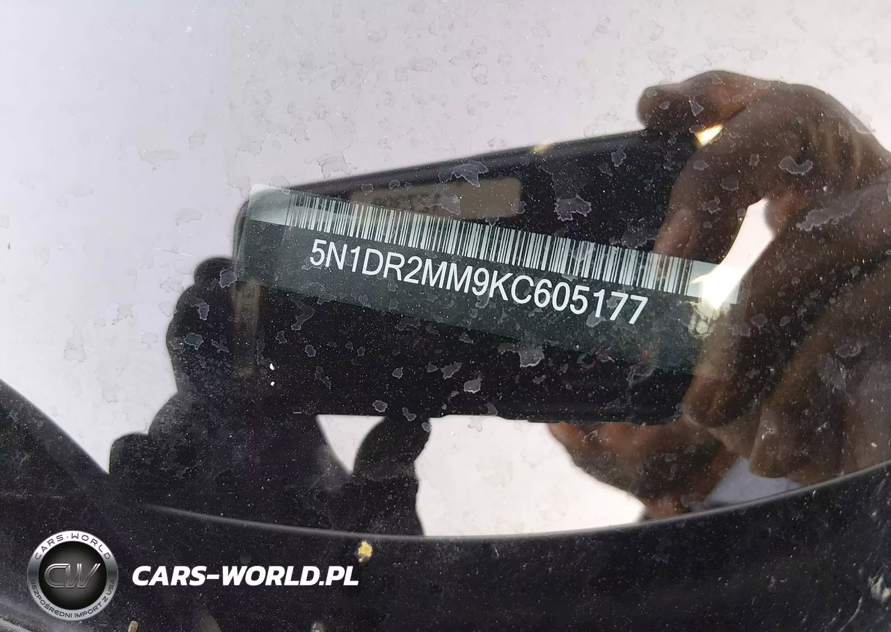 2019 Nissan Pathfinder Sv VIN:5N1DR2MM9KC605177 - 9