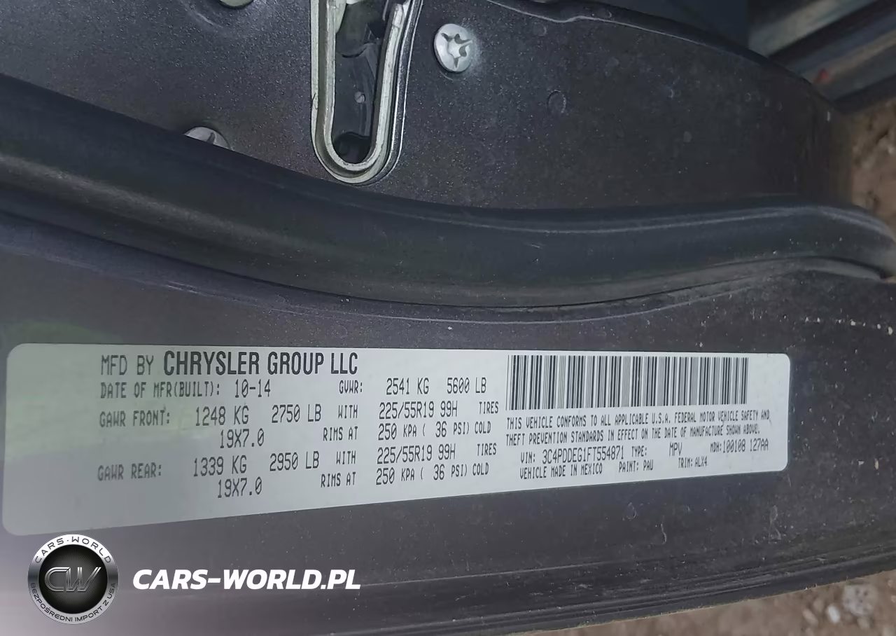 2015 Dodge Journey R-T VIN:3C4PDDEG1FT554871 - 9