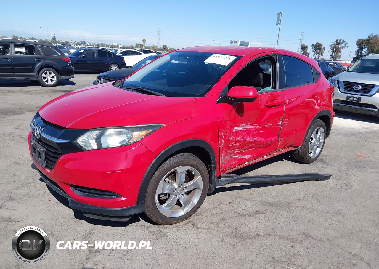 2017 Honda Hr-V Lx VIN:3CZRU5H3XHM714129 - 2