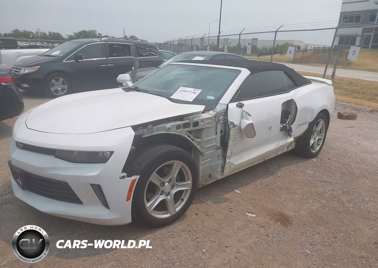 2018 Chevrolet Camaro 1Lt VIN:1G1FB3DX0J0114894 - 2