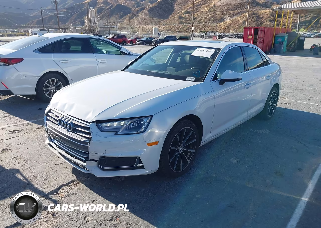 2019 Audi A4 40 Premium-40 Titanium Premium VIN:WAUGMAF46KA058255 - 2