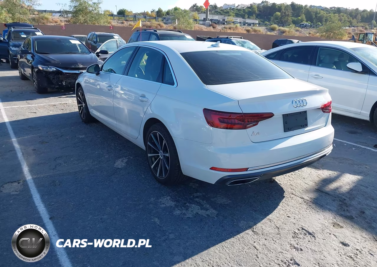 2019 Audi A4 40 Premium-40 Titanium Premium VIN:WAUGMAF46KA058255 - 3