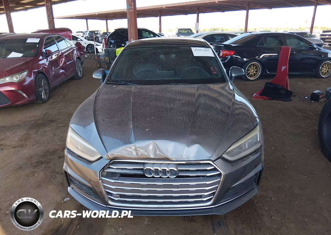 2018 Audi A5 2.0T Premium VIN:WAUENCF57JA008343 - 12