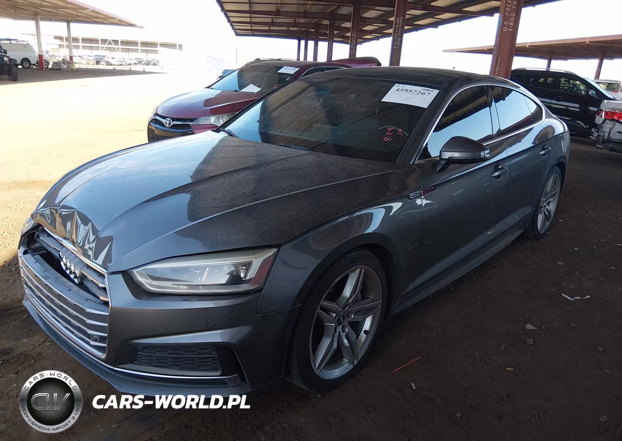 2018 Audi A5 2.0T Premium VIN:WAUENCF57JA008343 - 2