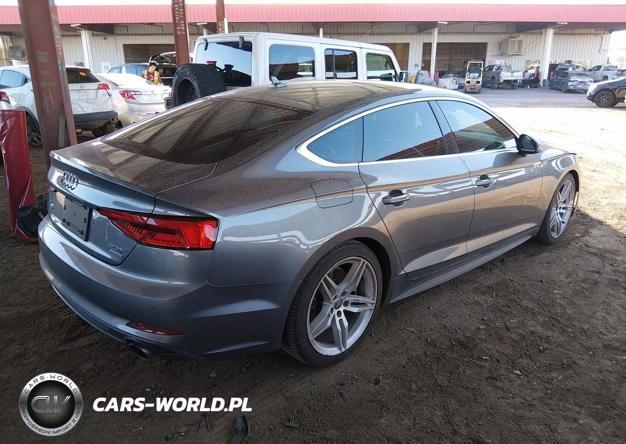 2018 Audi A5 2.0T Premium VIN:WAUENCF57JA008343 - 4
