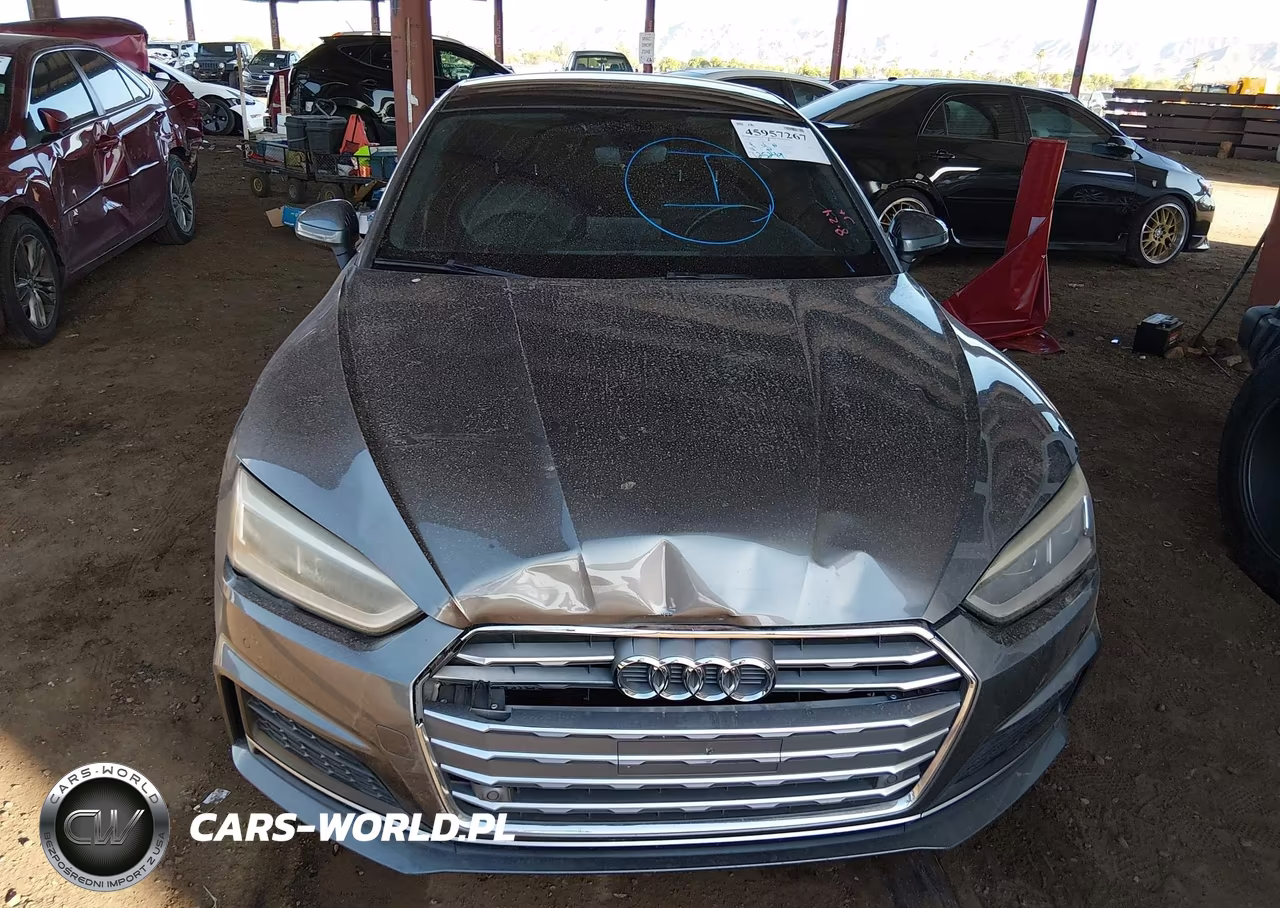 2018 Audi A5 2.0T Premium VIN:WAUENCF57JA008343 - 6