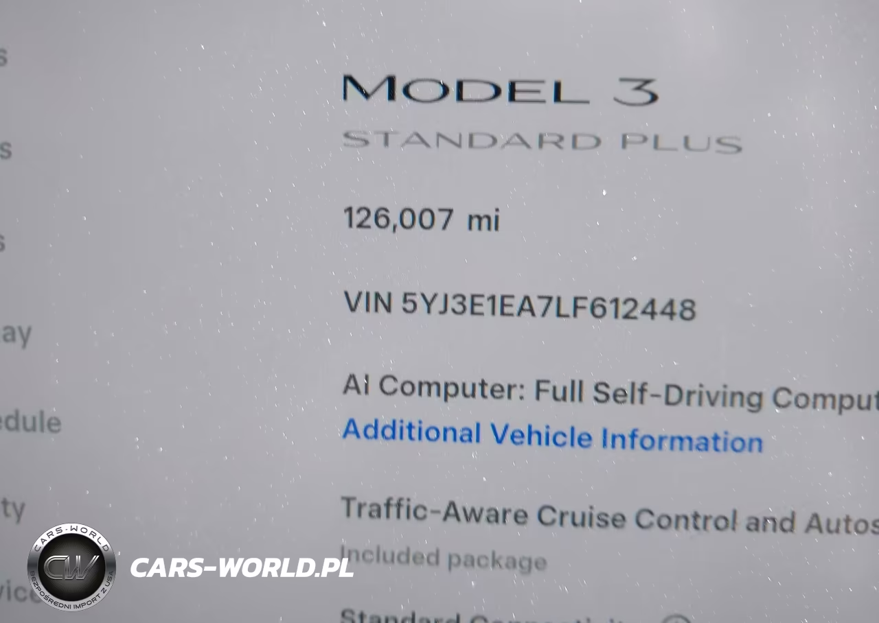 2020 Tesla Model 3 Standard Range Plus Rear-Wheel Drive-Standard Range Rear-Wheel Drive VIN:5YJ3E1EA7LF612448 - 7