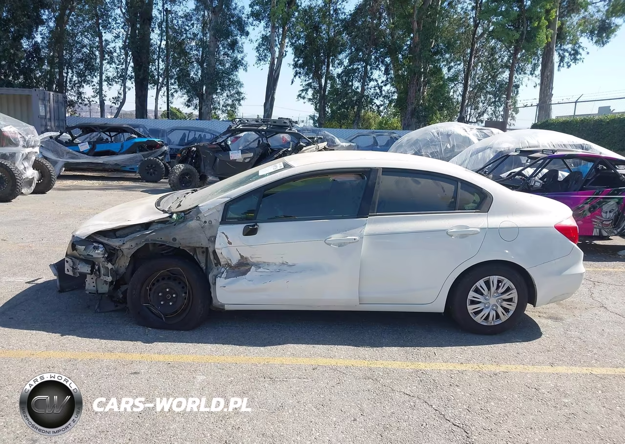 2012 Honda Civic Lx VIN:19XFB2F57CE014363 - 16