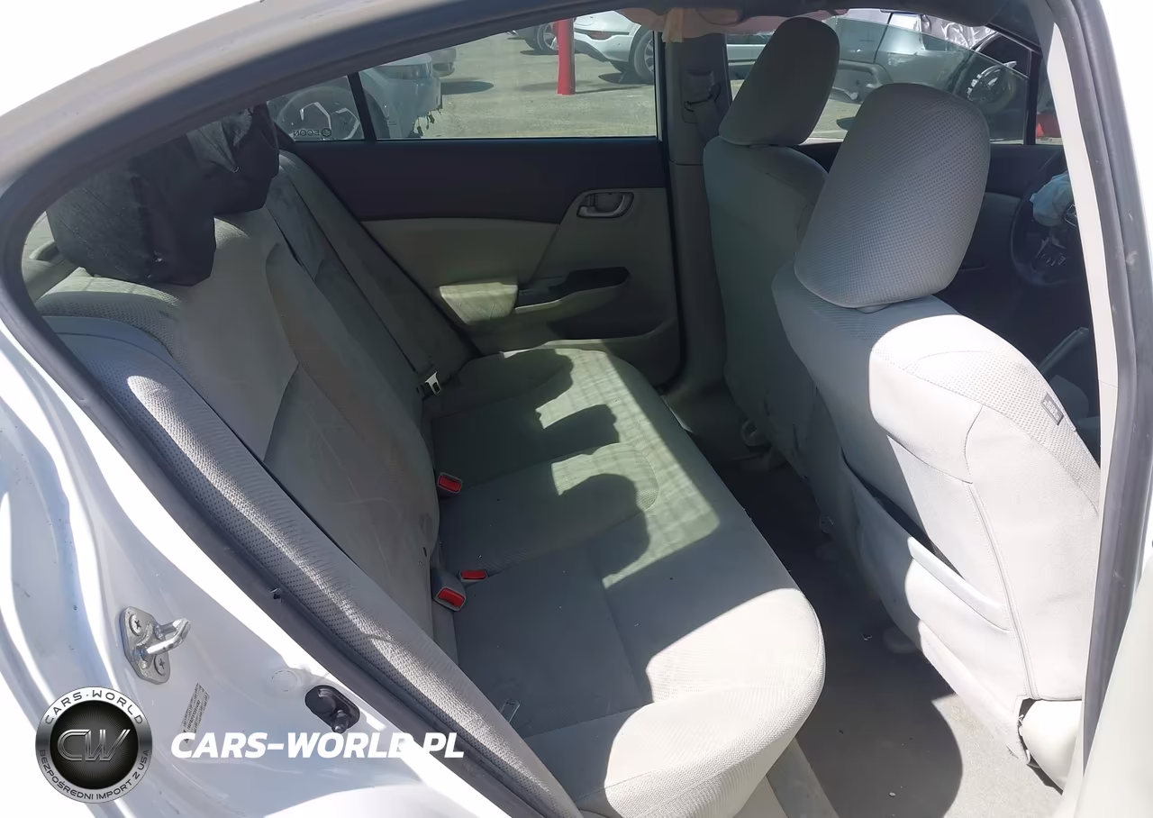 2012 Honda Civic Lx VIN:19XFB2F57CE014363 - 8