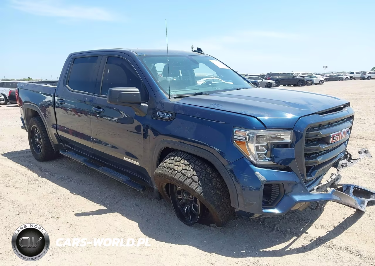 2021 GMC Sierra 1500 4Wd Short Box Elevation