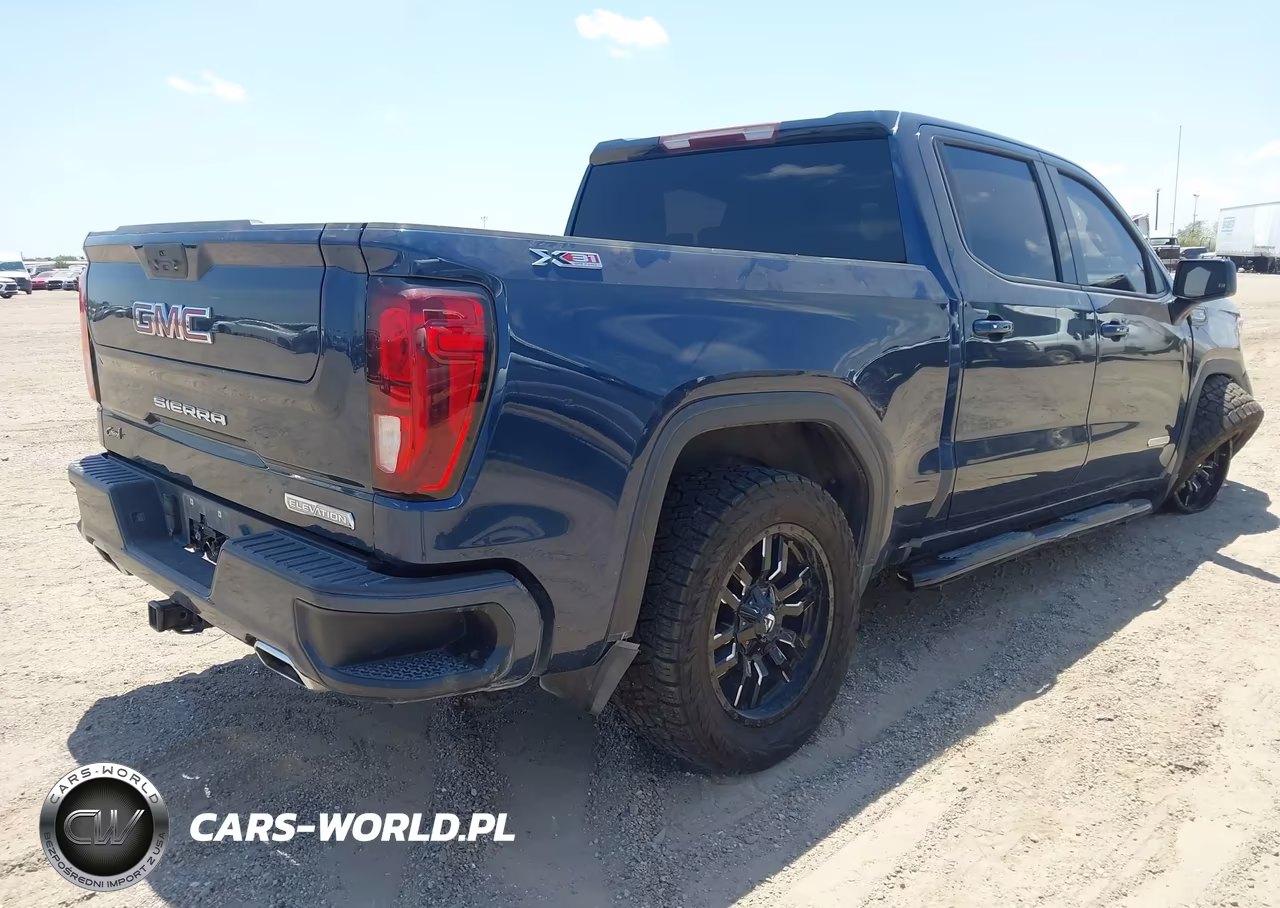 2021 GMC Sierra 1500 4Wd Short Box Elevation VIN:3GTU9CED9MG414464 - 4