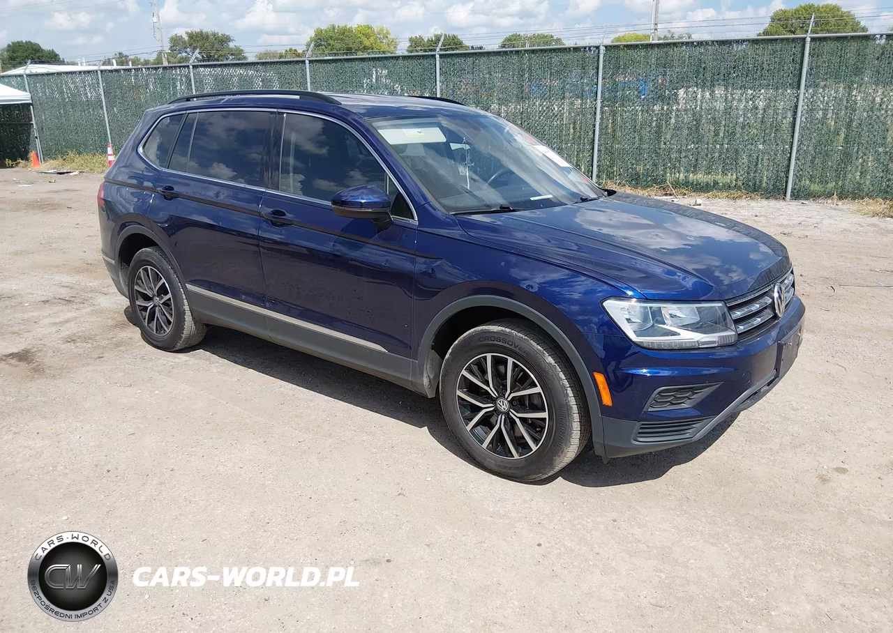 2021 Volkswagen Tiguan 2.0T Se-2.0T Se R-Line Black-2.0T Sel VIN:3VV3B7AX1MM123242 - 1