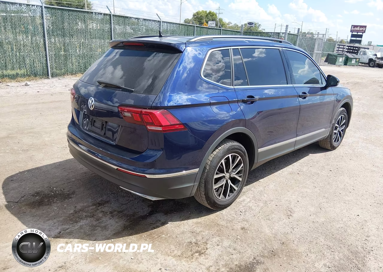 2021 Volkswagen Tiguan 2.0T Se-2.0T Se R-Line Black-2.0T Sel VIN:3VV3B7AX1MM123242 - 4