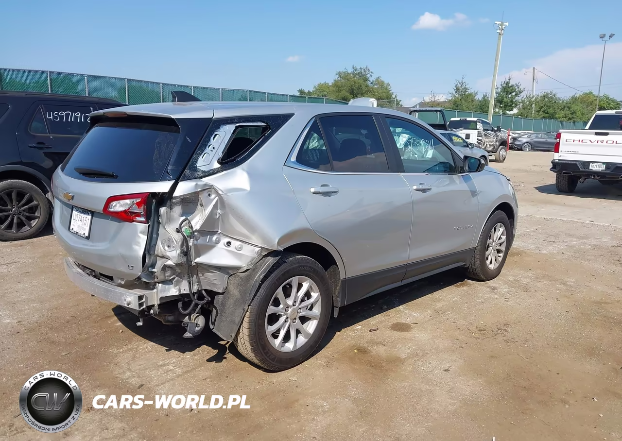 2021 Chevrolet Equinox Fwd Lt VIN:3GNAXKEV1MS124087 - 4