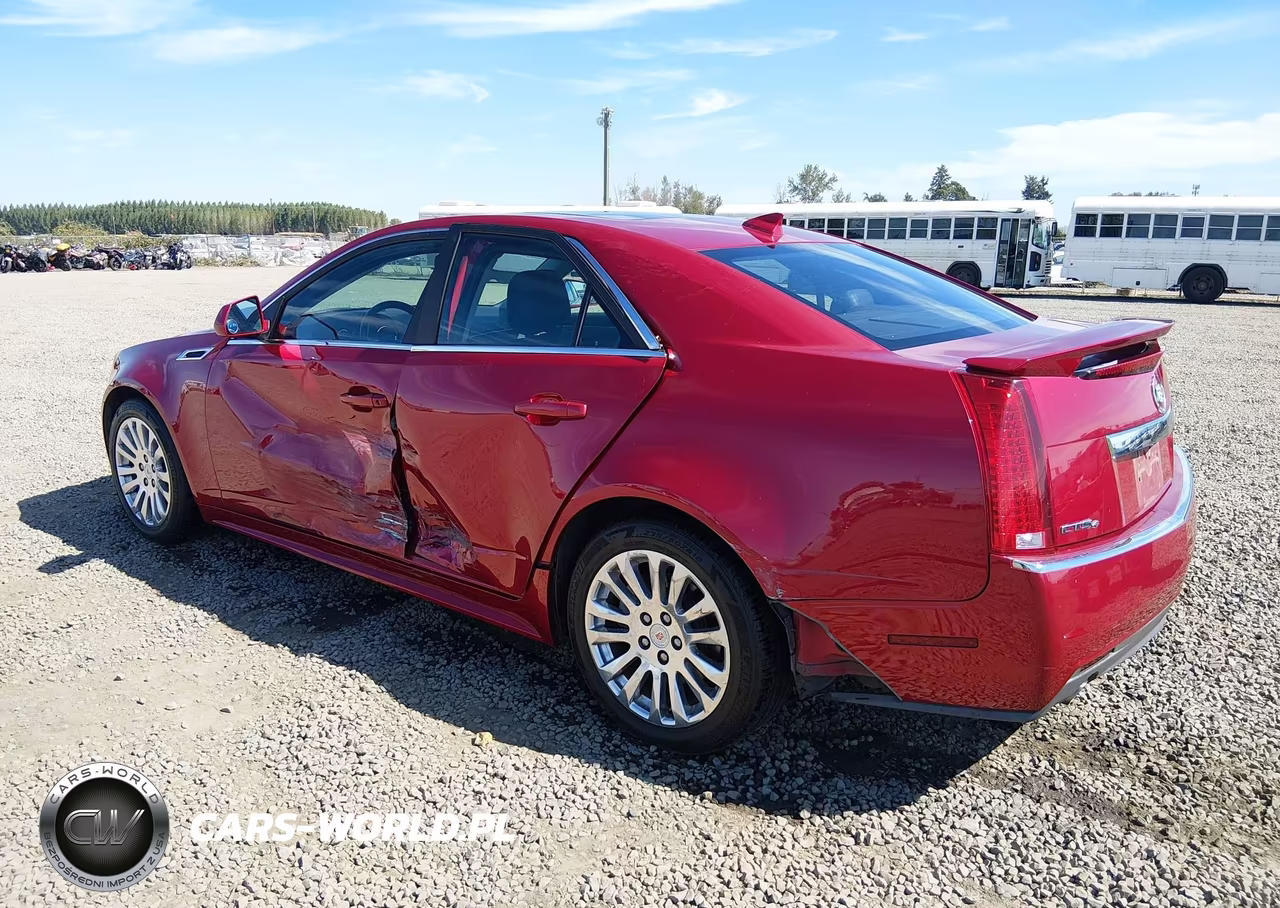 2013 Cadillac Cts Performance VIN:1G6DM5E32D0113558 - 3