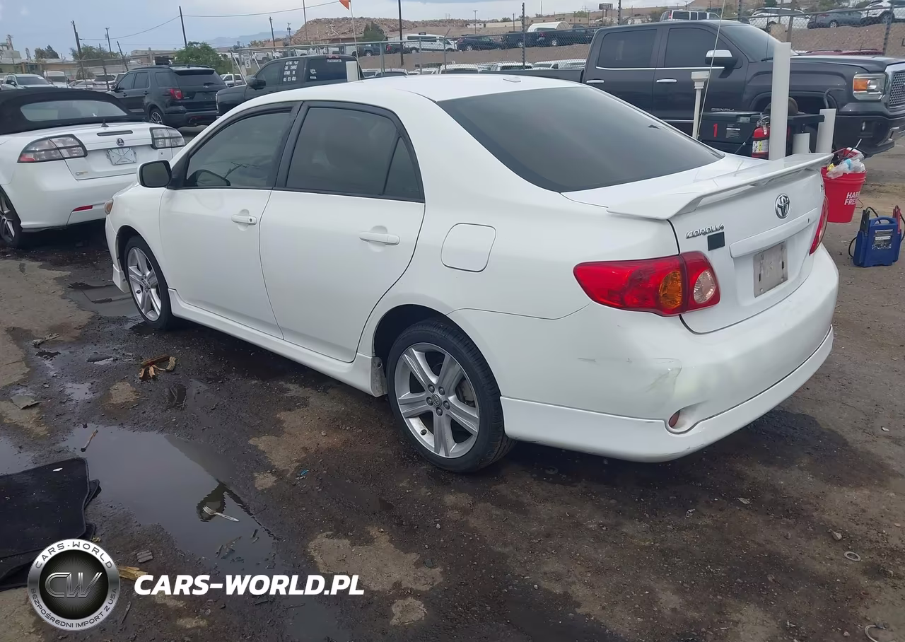 2009 Toyota Corolla Xrs VIN:1NXBE40E09Z002488 - 3