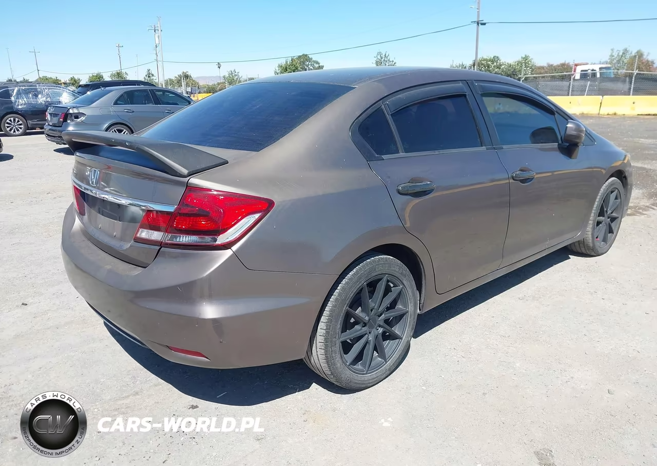 2015 Honda Civic Lx VIN:19XFB2F58FE233997 - 4