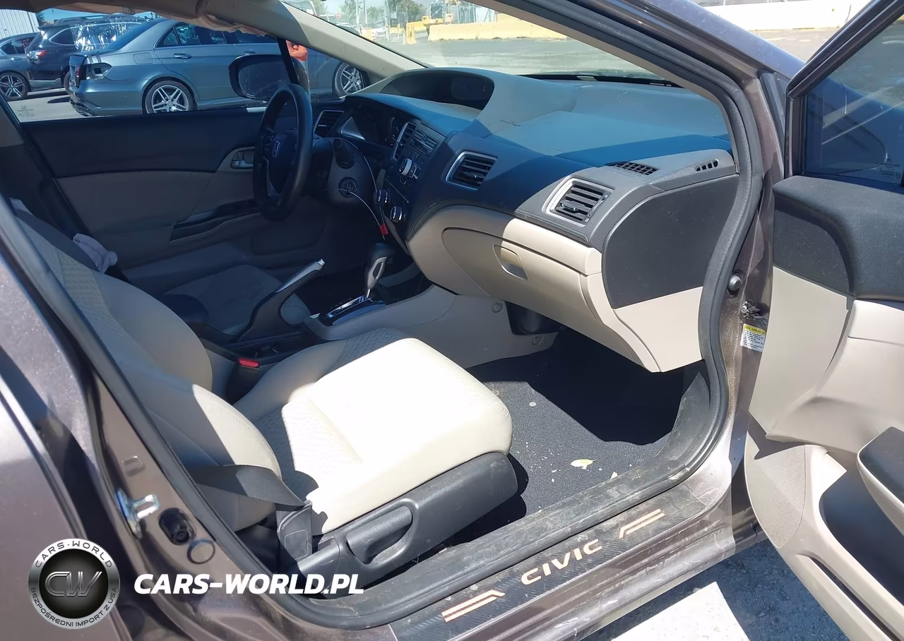 2015 Honda Civic Lx VIN:19XFB2F58FE233997 - 5