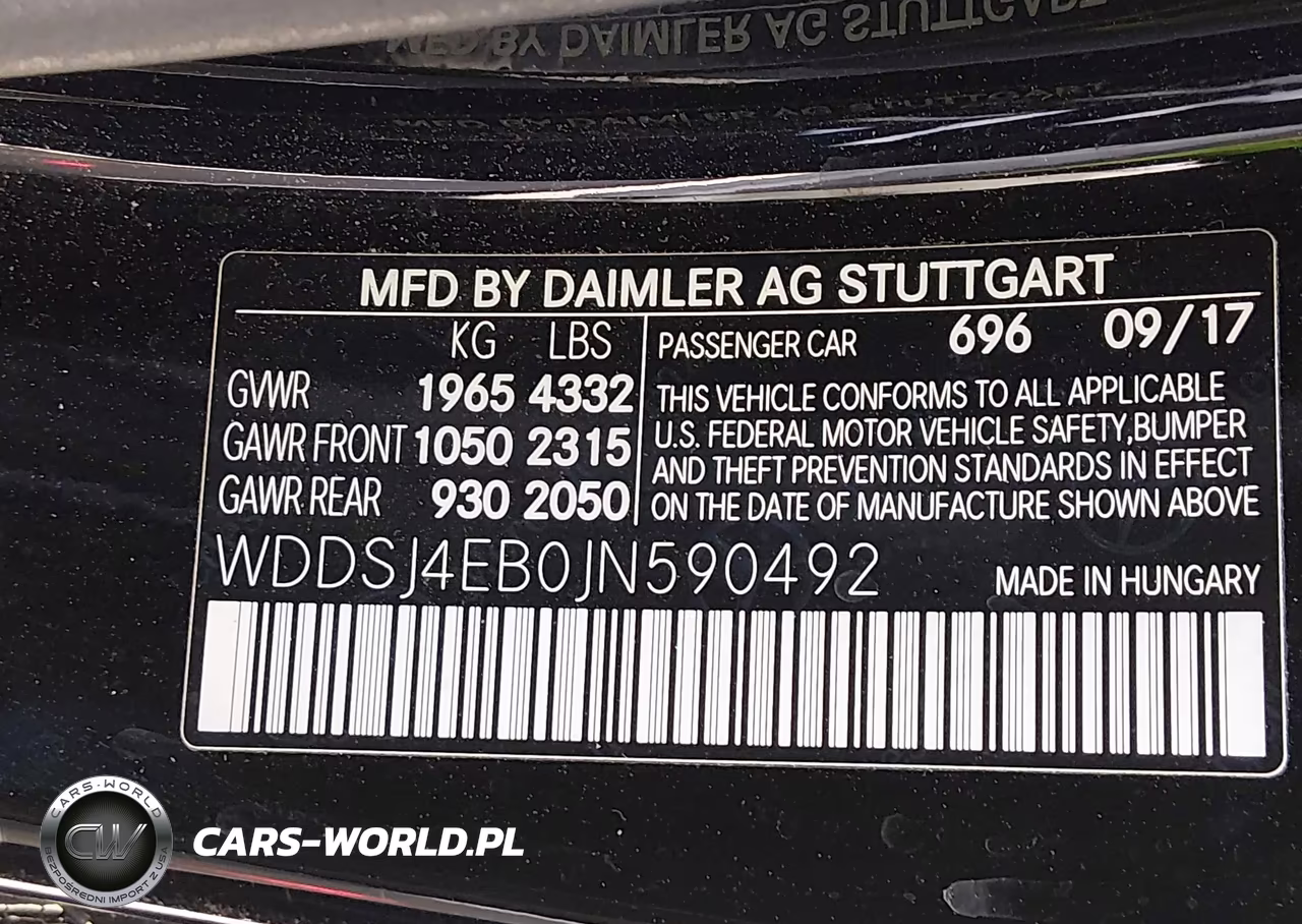 2018 Mercedes-Benz Cla 250 VIN:WDDSJ4EB0JN590492 - 9