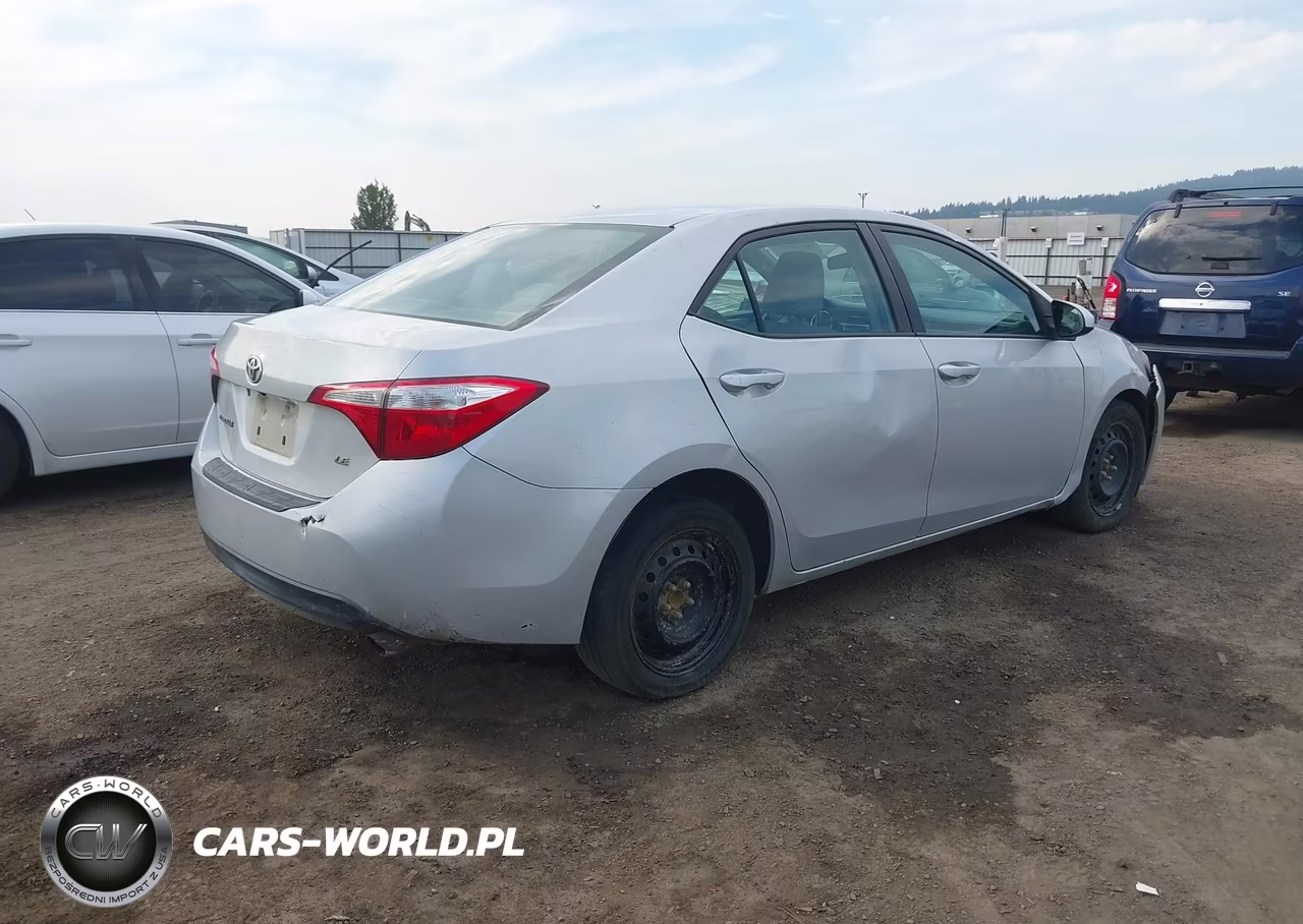 2014 Toyota Corolla Le VIN:2T1BURHE0EC006637 - 4