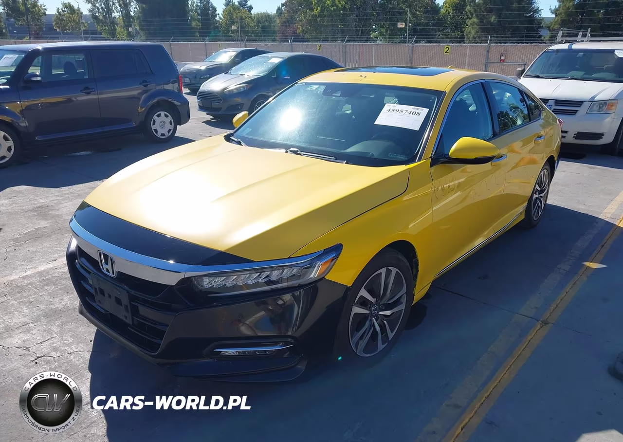 2019 Honda Accord Hybrid Touring VIN:1HGCV3F96KA013436 - 2