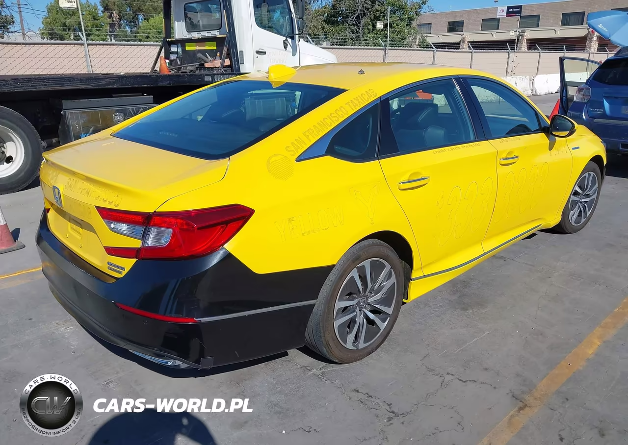 2019 Honda Accord Hybrid Touring VIN:1HGCV3F96KA013436 - 4