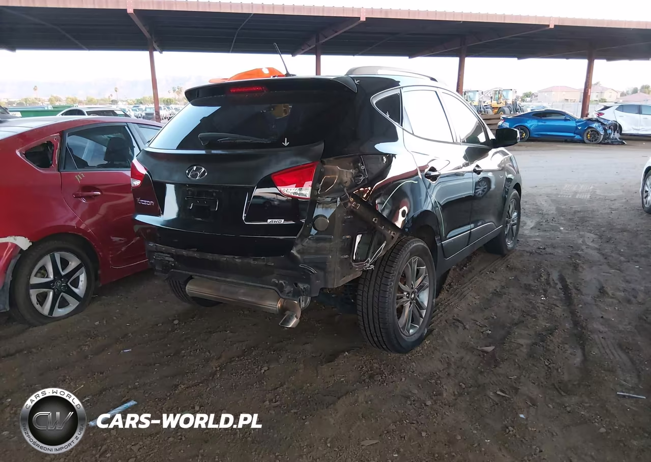 2014 Hyundai Tucson Se VIN:KM8JUCAG9EU857645 - 4