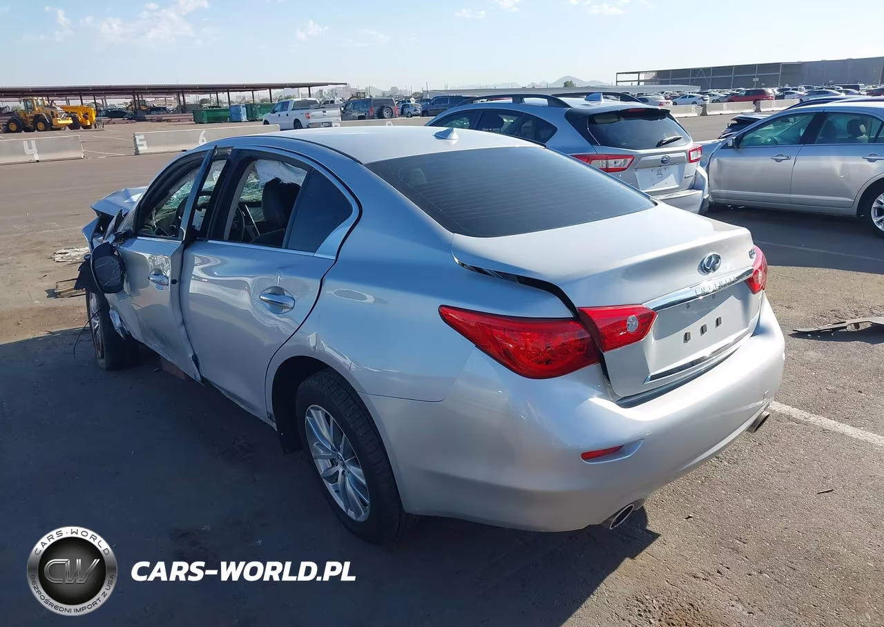 2015 Infiniti Q50 VIN:JN1BV7AP5FM345446 - 3