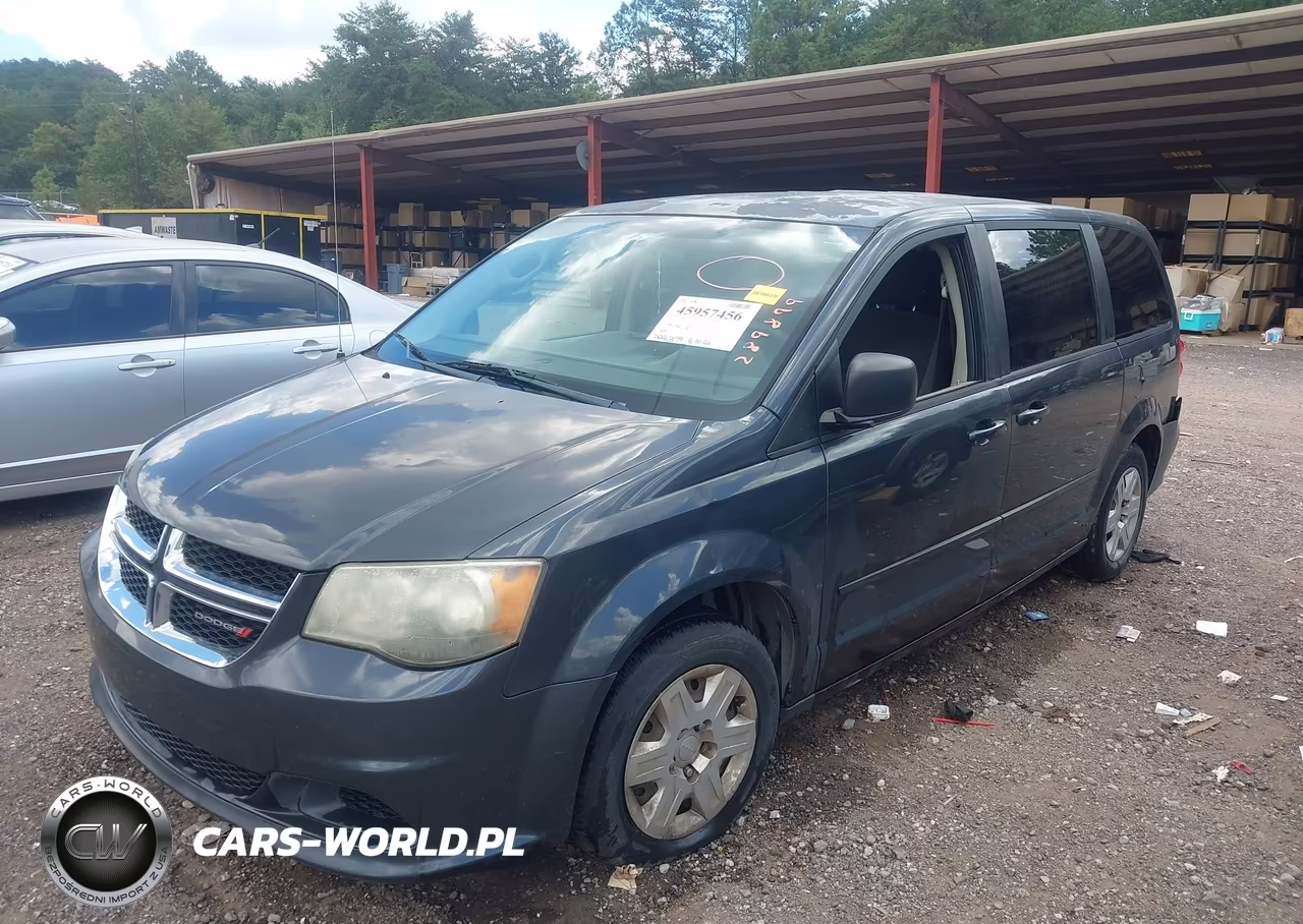 2012 Dodge Grand Caravan Se-Avp VIN:2C4RDGBG5CR289899 - 2