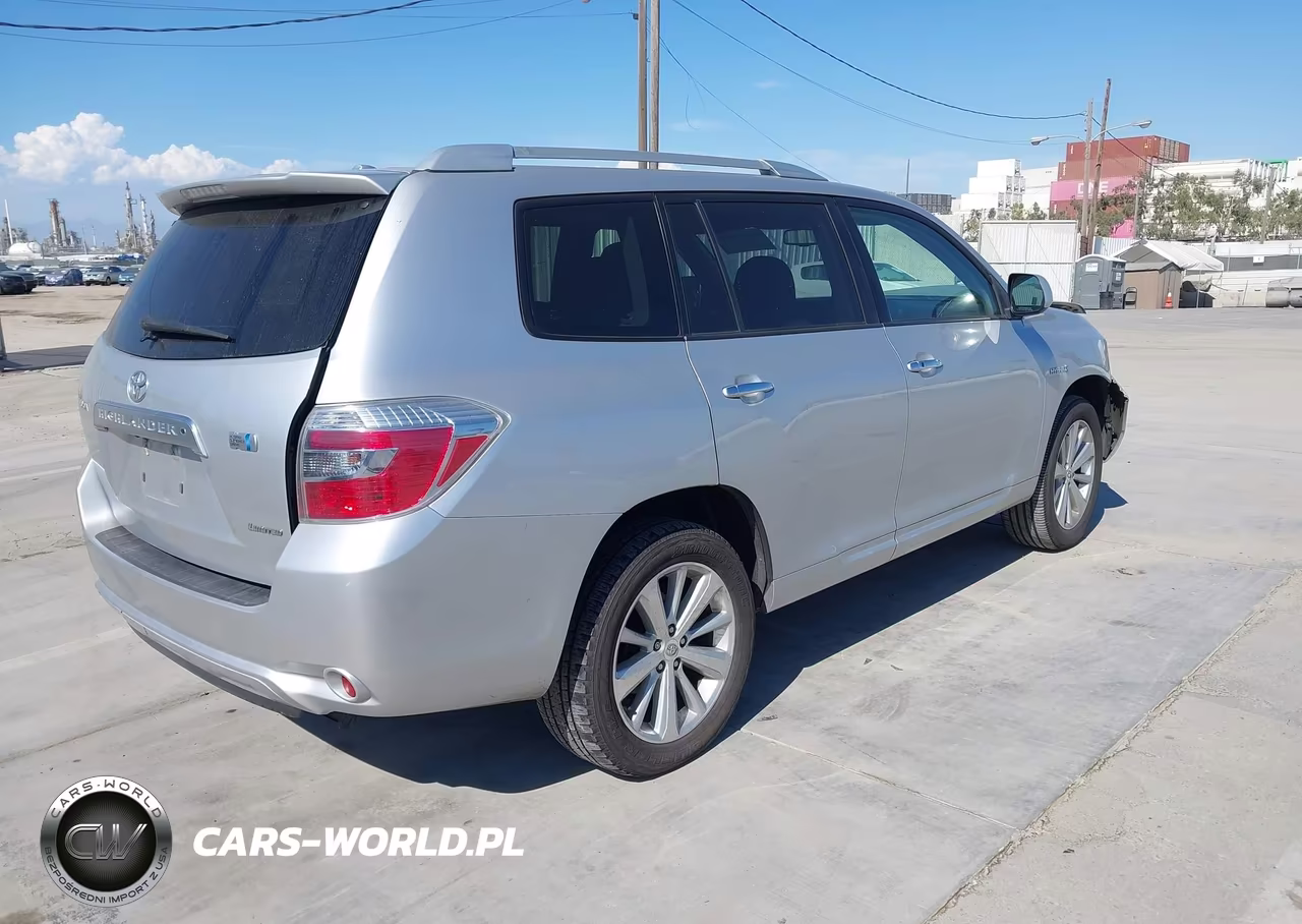 2009 Toyota Highlander Hybrid Limited VIN:JTEEW44A092027694 - 4
