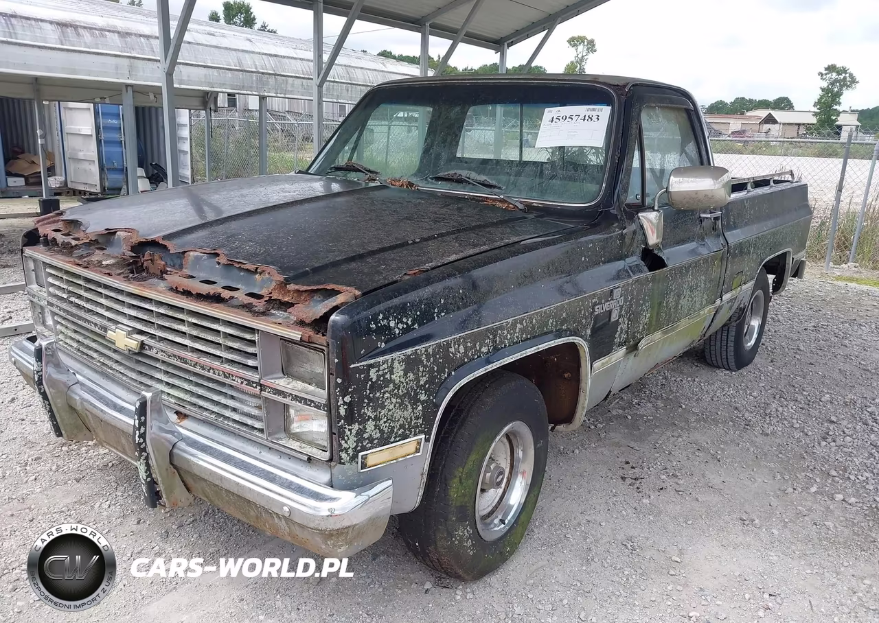 1984 Chevrolet C10 VIN:1GCCC14H3EF348826 - 2