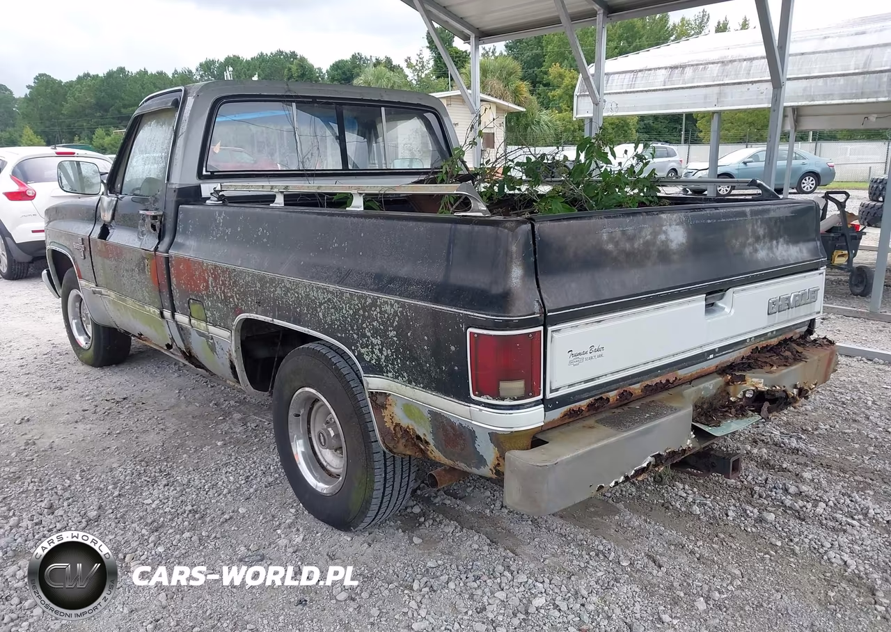 1984 Chevrolet C10 VIN:1GCCC14H3EF348826 - 3