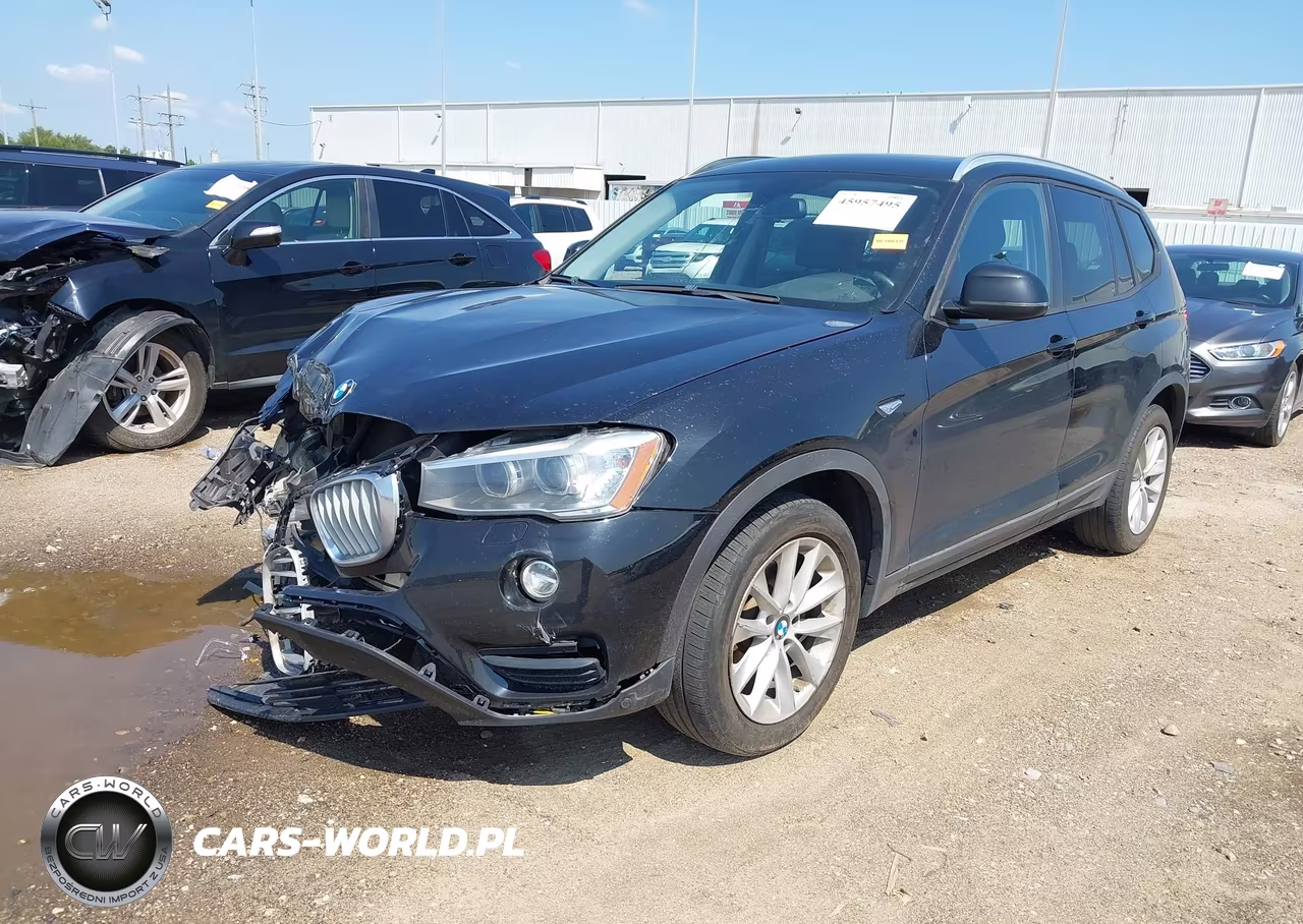 2016 BMW X3 xDrive28I VIN:5UXWX9C5XG0D83037 - 2