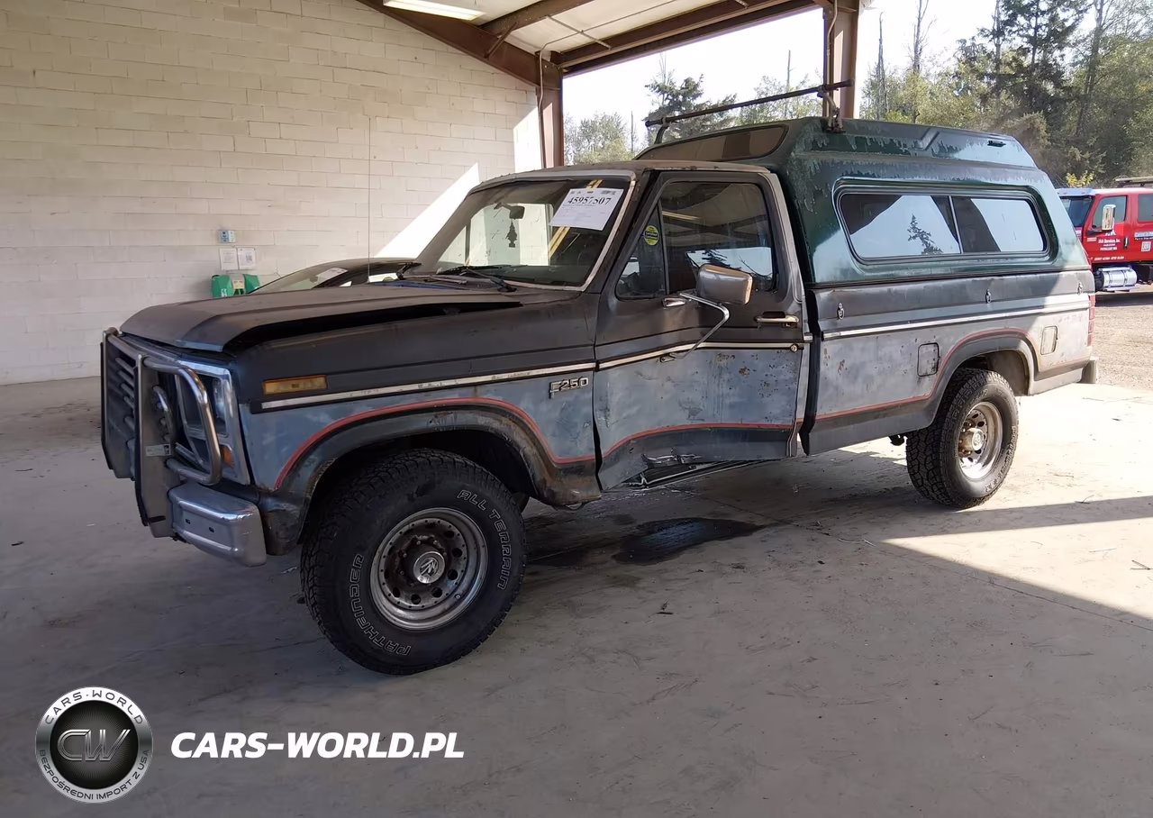 1985 Ford F250 VIN:1FTEF25H1FPB27242 - 2