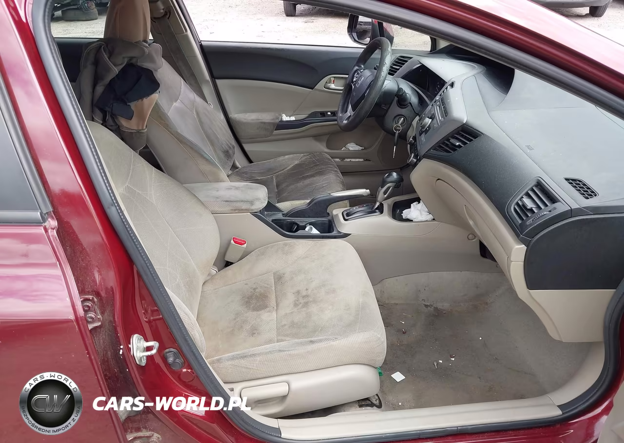 2012 Honda Civic Lx VIN:2HGFB2F52CH589265 - 5