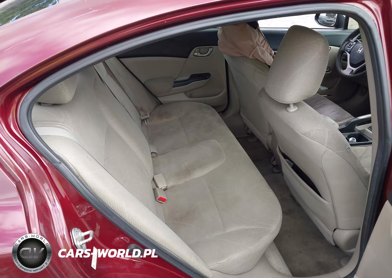 2012 Honda Civic Lx VIN:2HGFB2F52CH589265 - 8
