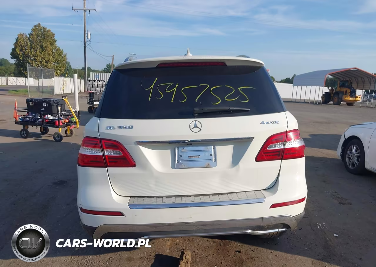 2012 Mercedes-Benz Ml 350 4Matic VIN:4JGDA5HBXCA016606 - 15