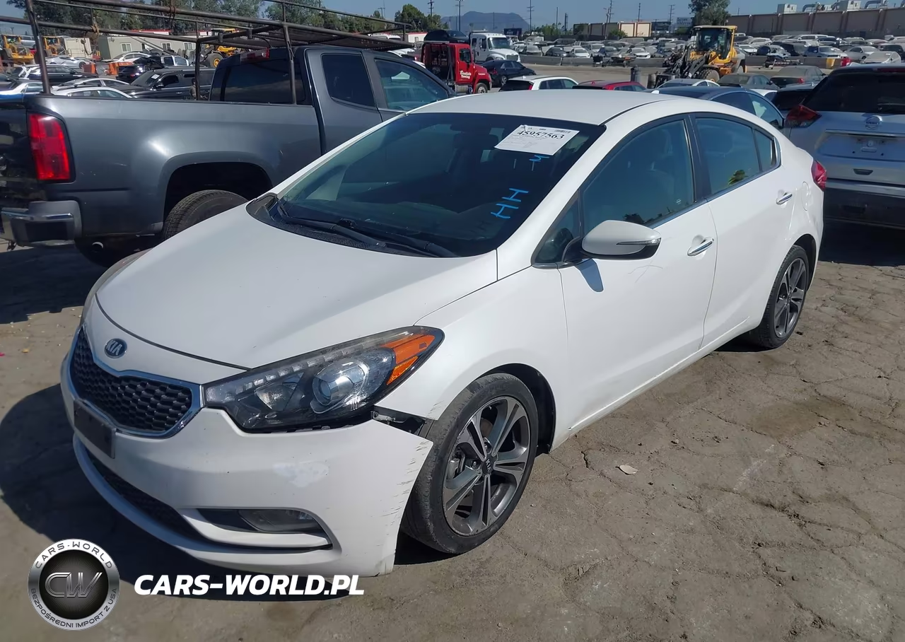 2016 KIA FORTE EX VIN:KNAFX4A89G5461676 - 2