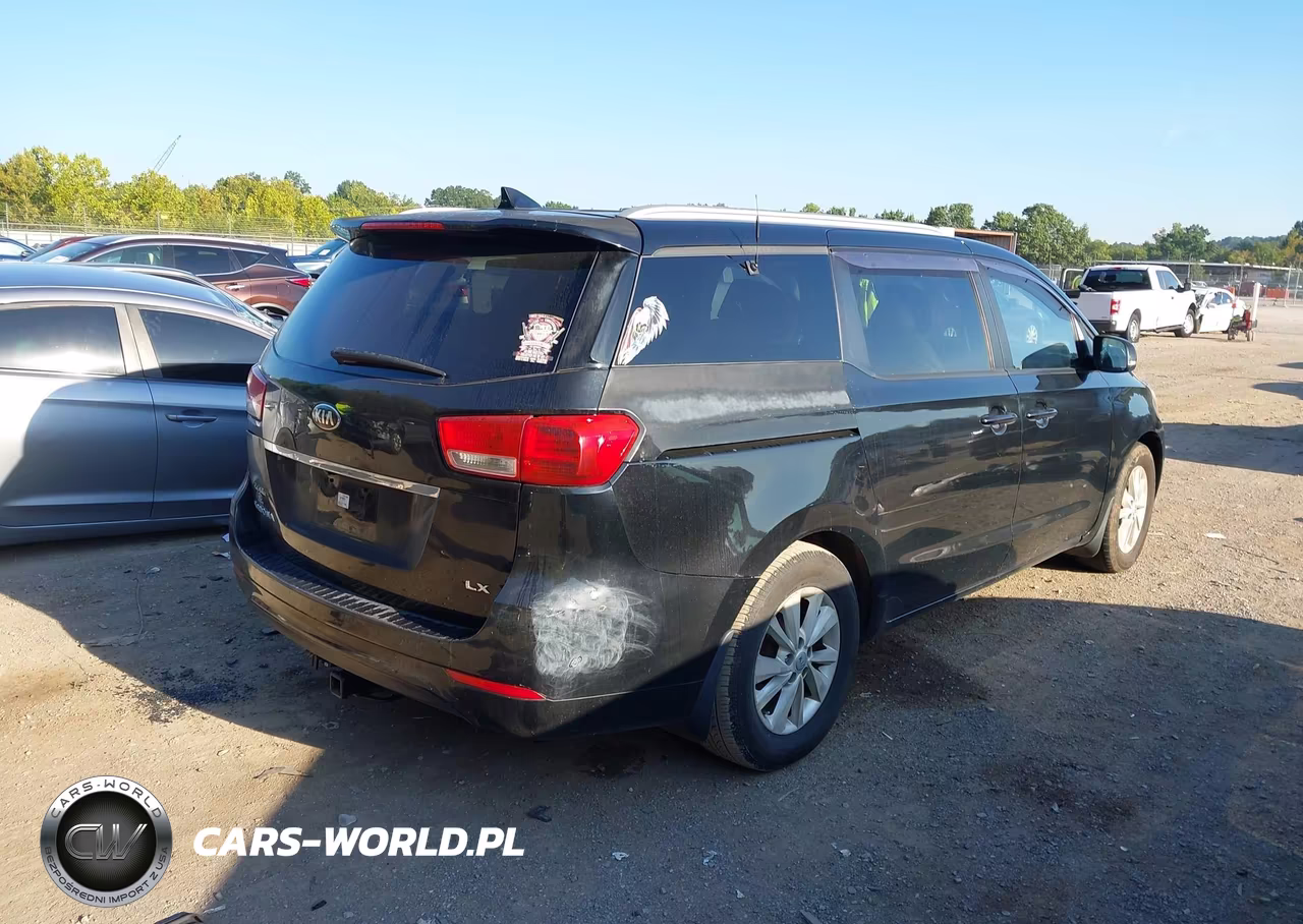 2016 Kia Sedona Lx VIN:KNDMB5C13G6127958 - 4
