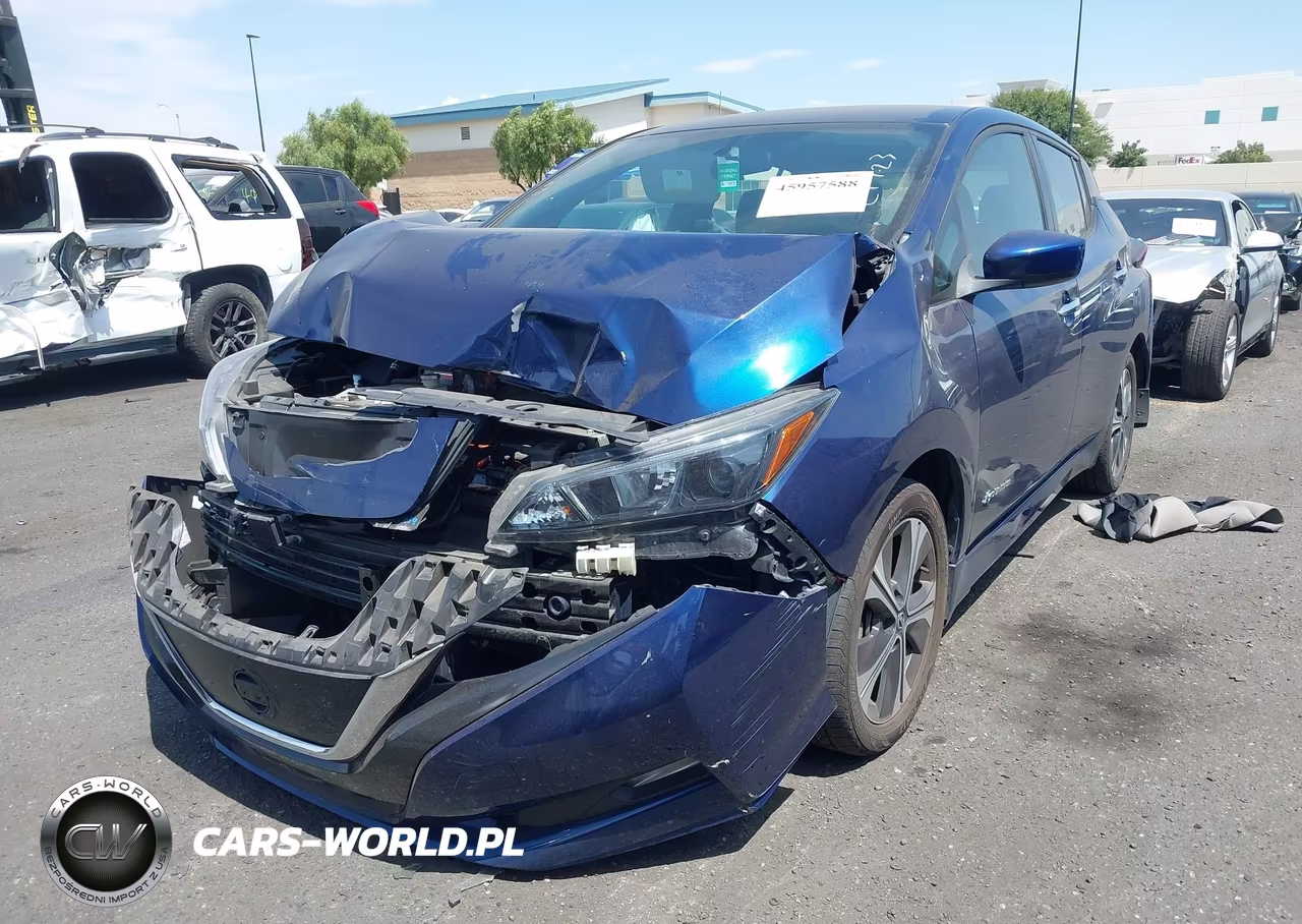 2019 Nissan Leaf Sv Plus VIN:1N4BZ1CP9KC319143 - 2