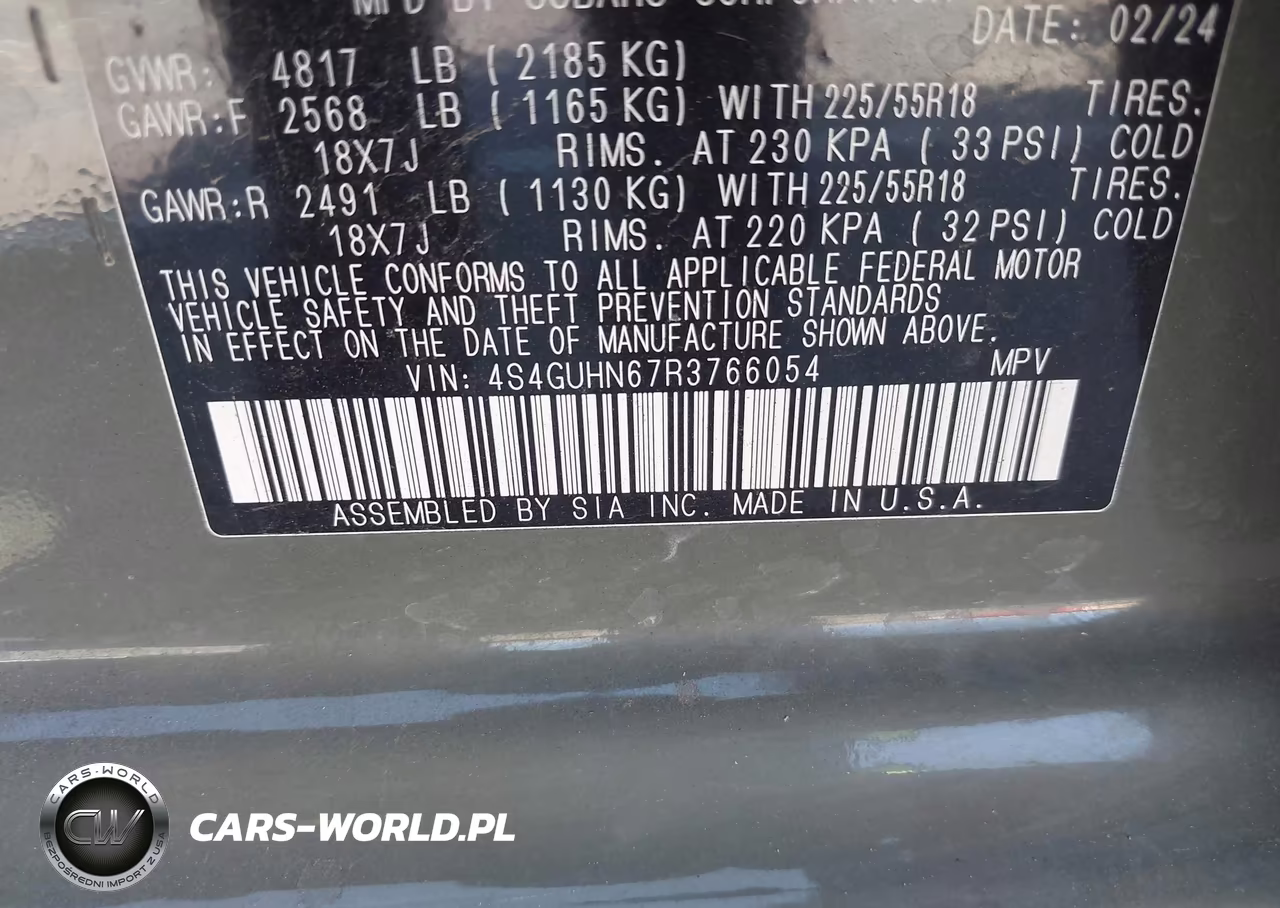 2024 Subaru Crosstrek Limited VIN:4S4GUHN67R3766054 - 9