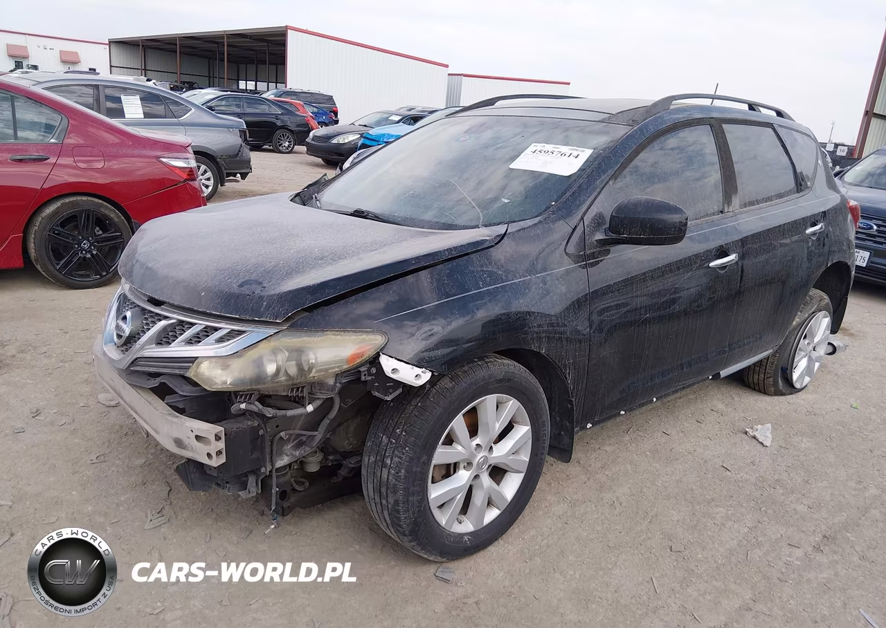 2011 Nissan Murano Sl VIN:JN8AZ1MU0BW066694 - 2