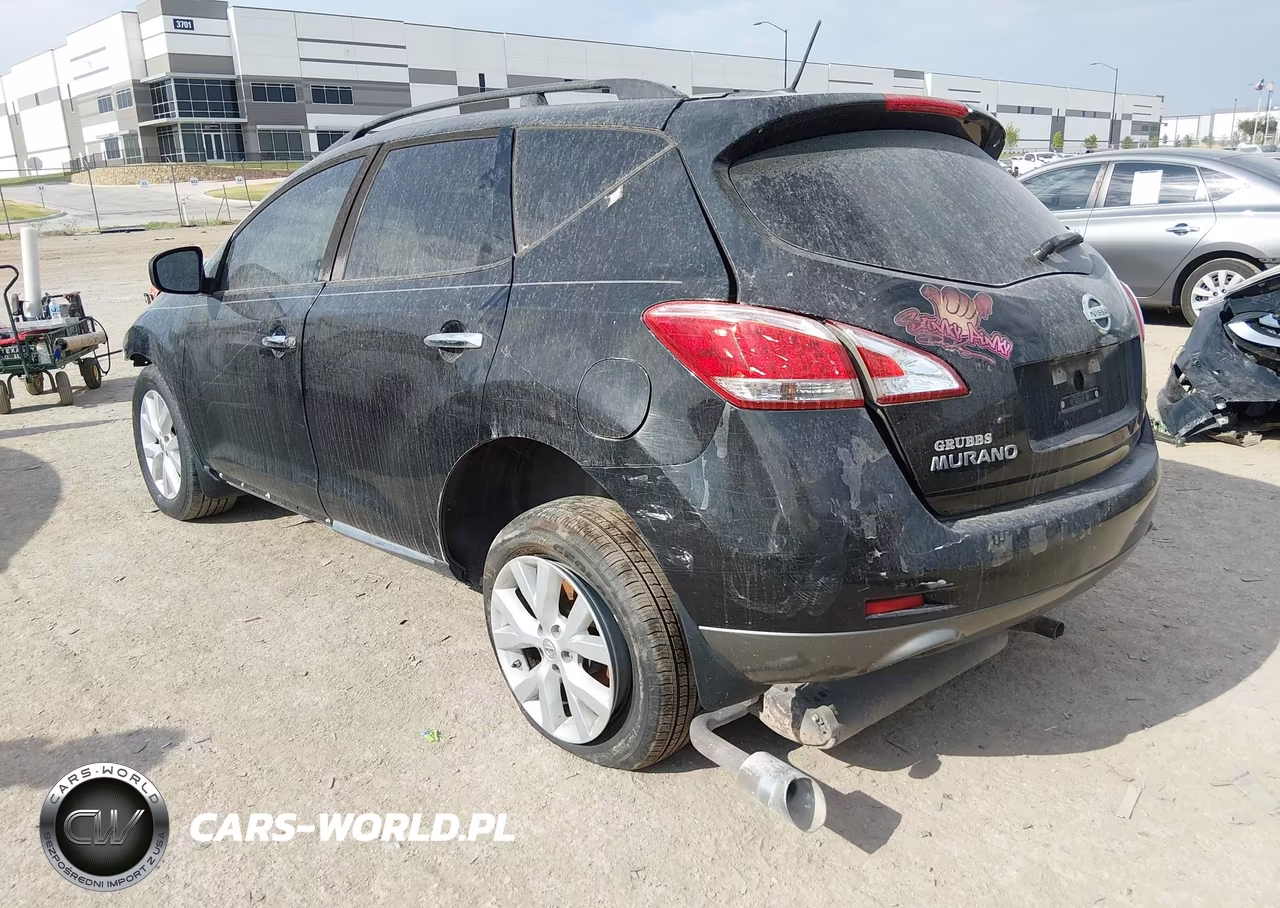 2011 Nissan Murano Sl VIN:JN8AZ1MU0BW066694 - 3