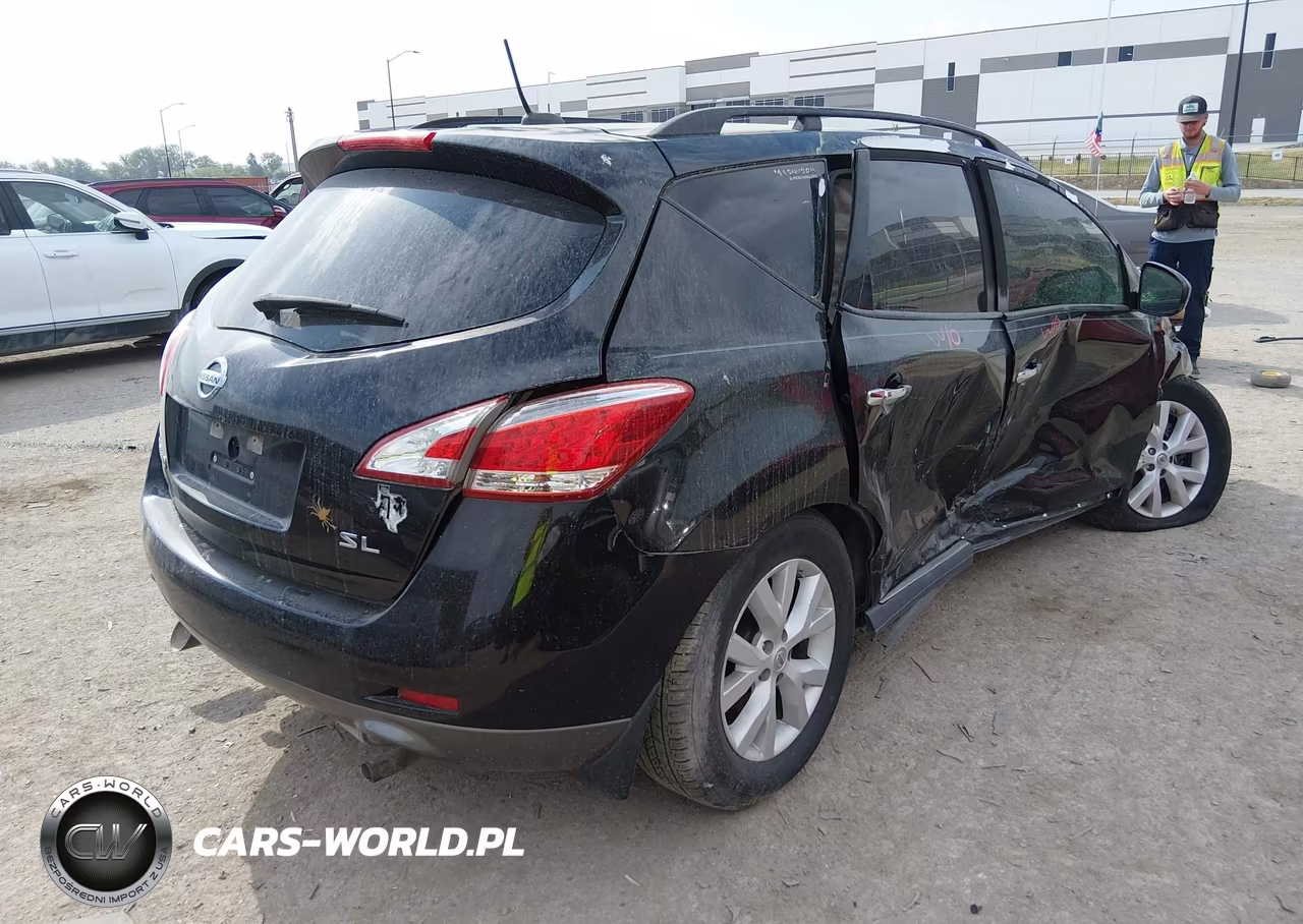 2011 Nissan Murano Sl VIN:JN8AZ1MU0BW066694 - 4