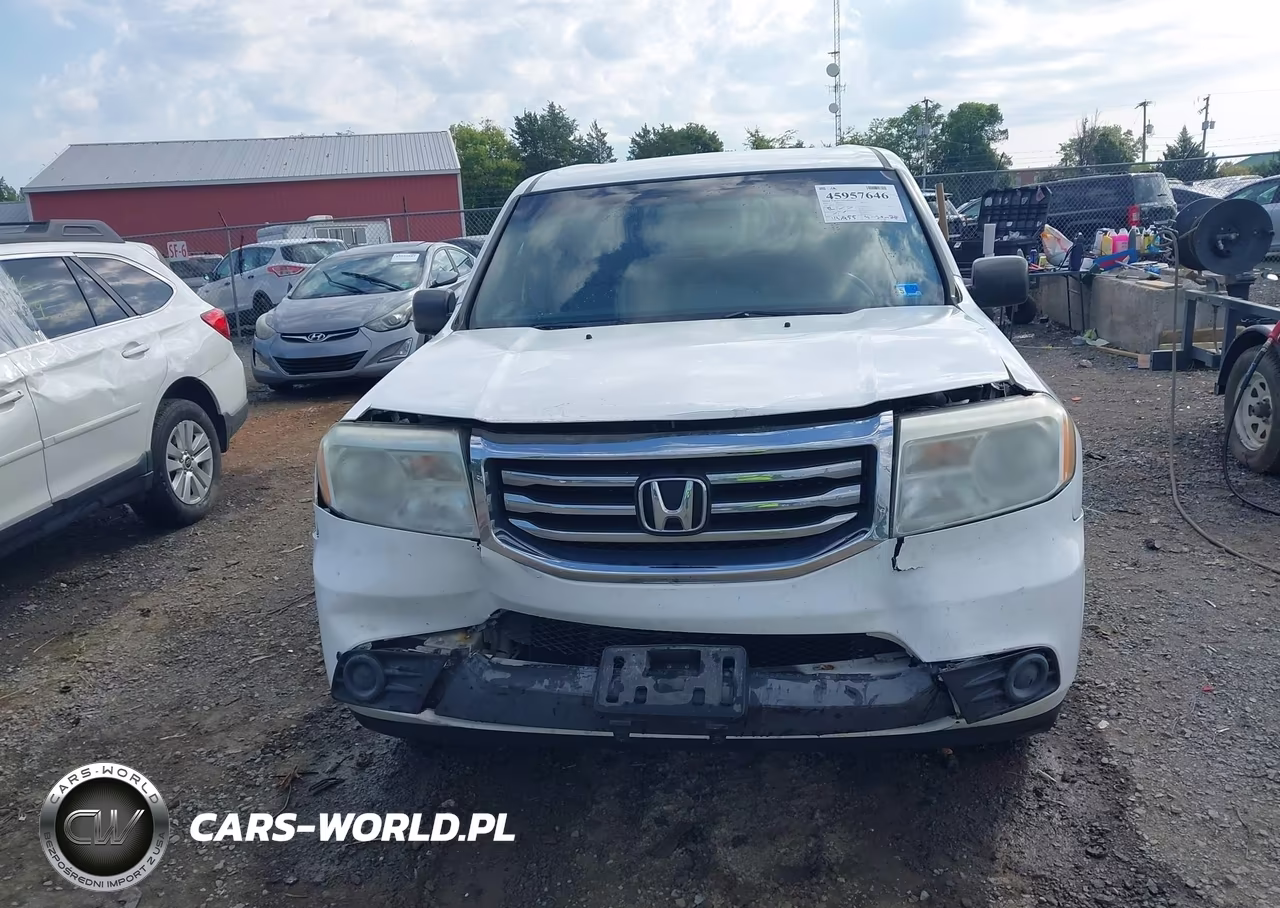 2014 Honda Pilot Lx VIN:5FNYF4H24EB041142 - 12